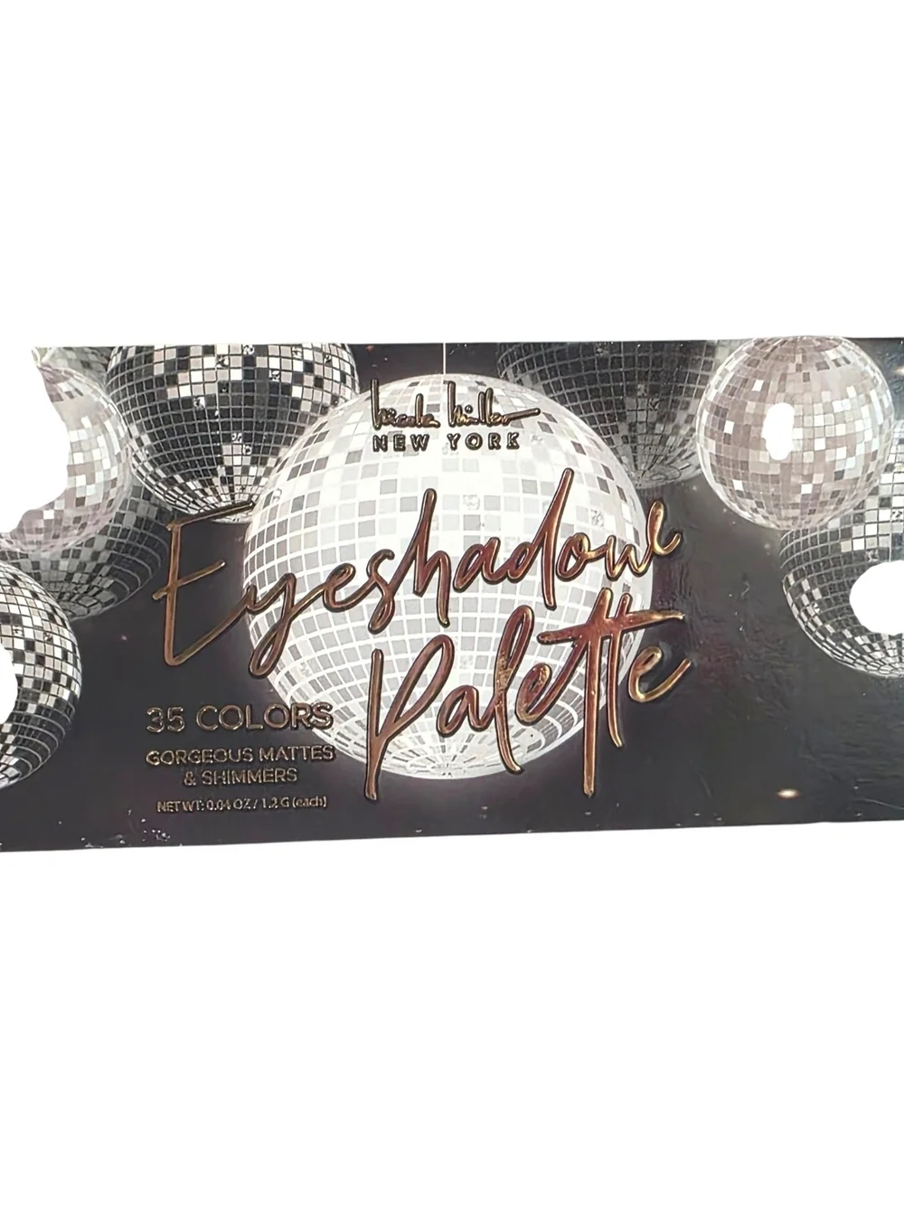 Nicole Miller New York Disco Eyeshadow Palette 35 Color Mattes & Shimmers